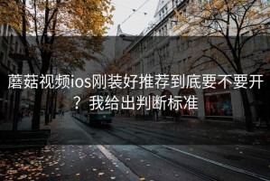 蘑菇视频ios刚装好推荐到底要不要开？我给出判断标准