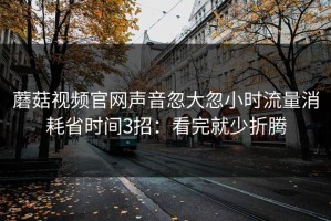 蘑菇视频官网声音忽大忽小时流量消耗省时间3招：看完就少折腾