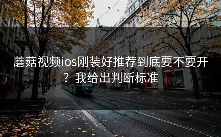 蘑菇视频ios刚装好推荐到底要不要开？我给出判断标准