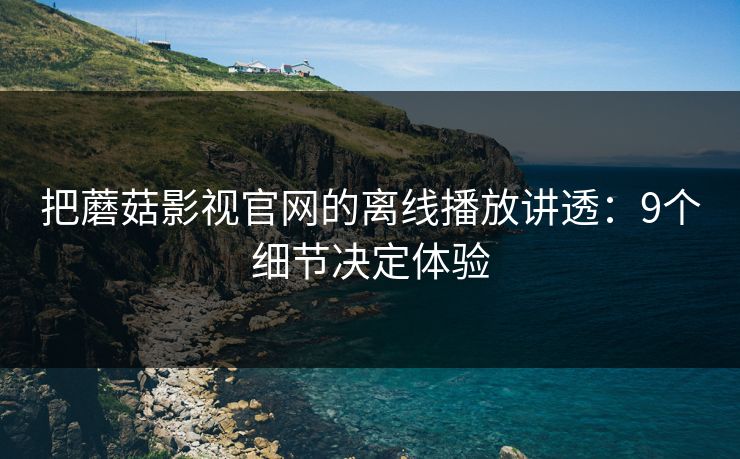 把蘑菇影视官网的离线播放讲透：9个细节决定体验